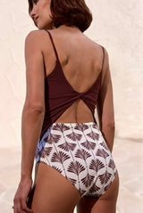SIRA MAILLOT ESTAMPADO TROPIC