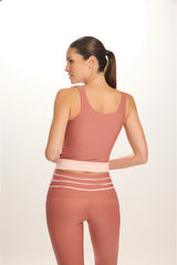 Allure Top Corto Rosewood