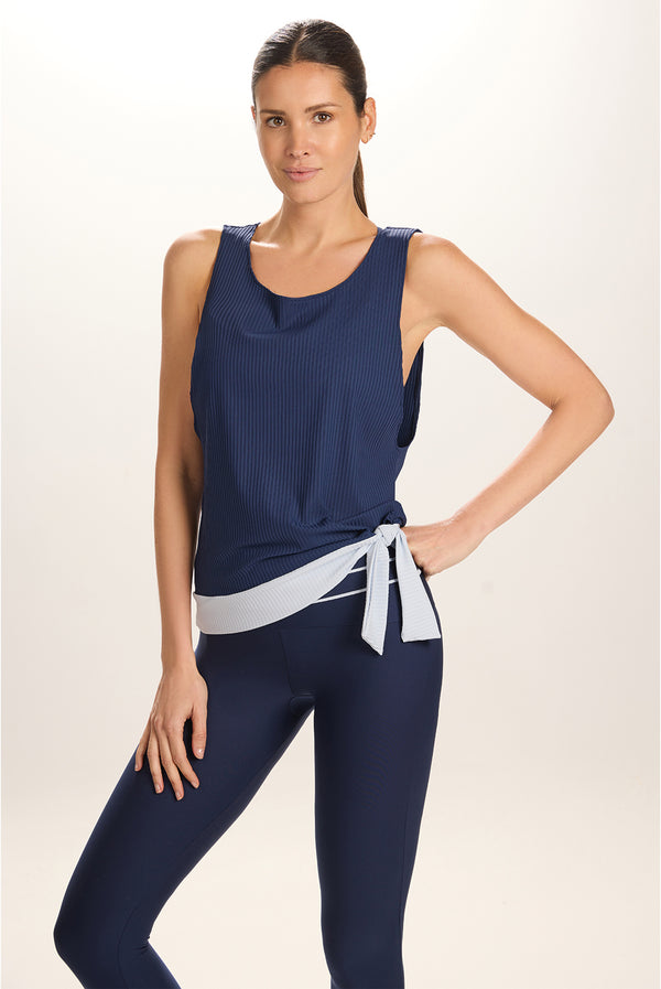 Attitude Camiseta sin mangas Marino