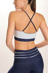 Souplesse Top Reversible Azul