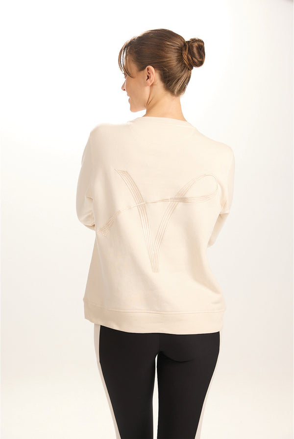 Puissance Sudadera Cream